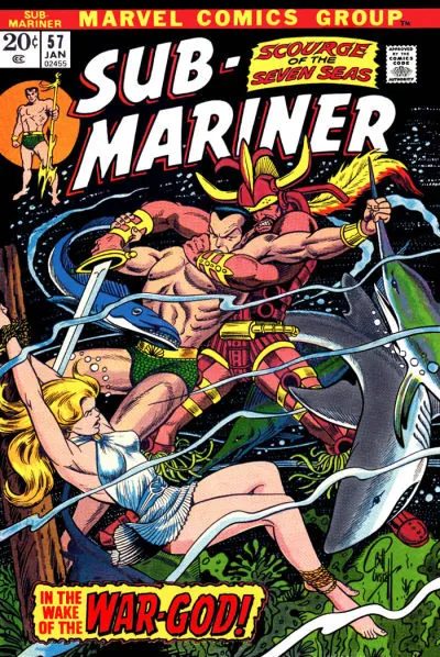 Cover of Sub-Mariner #57