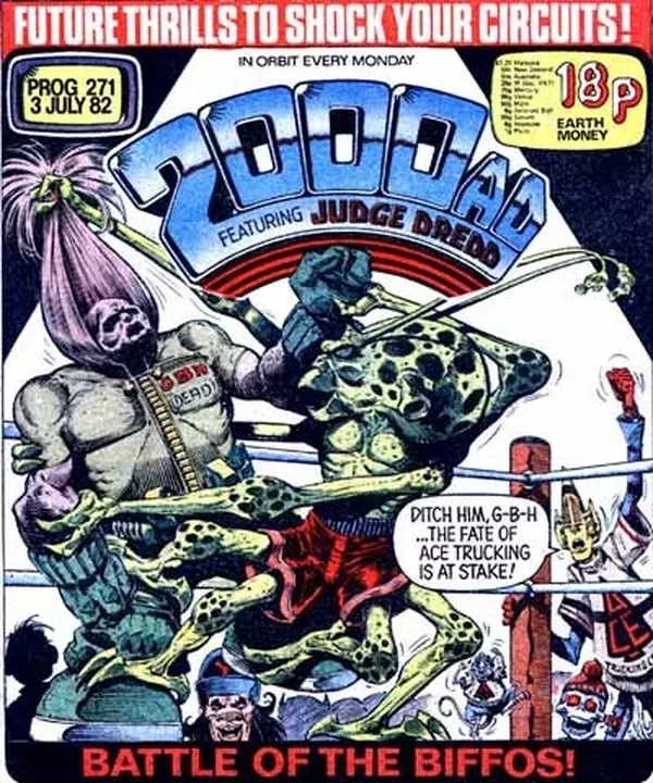 Cover of 2000 AD #271