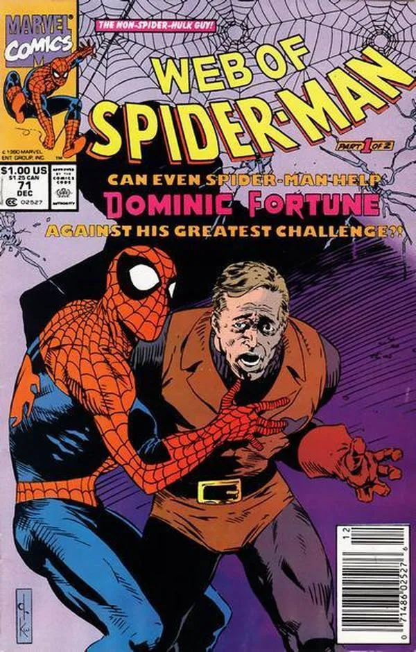 Cover of Web of Spider-Man #71