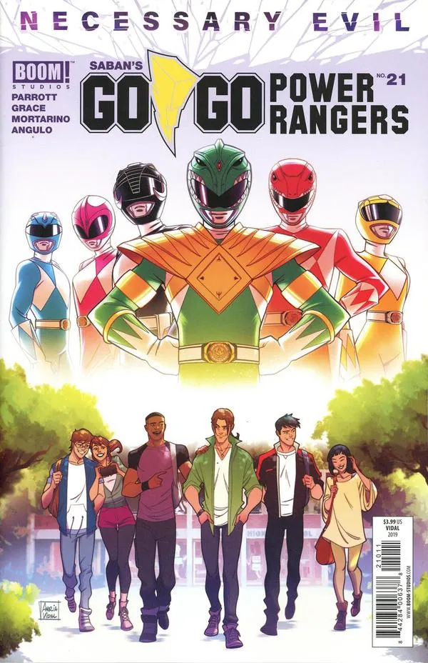 Cover of Saban's Go Go Power Rangers #21