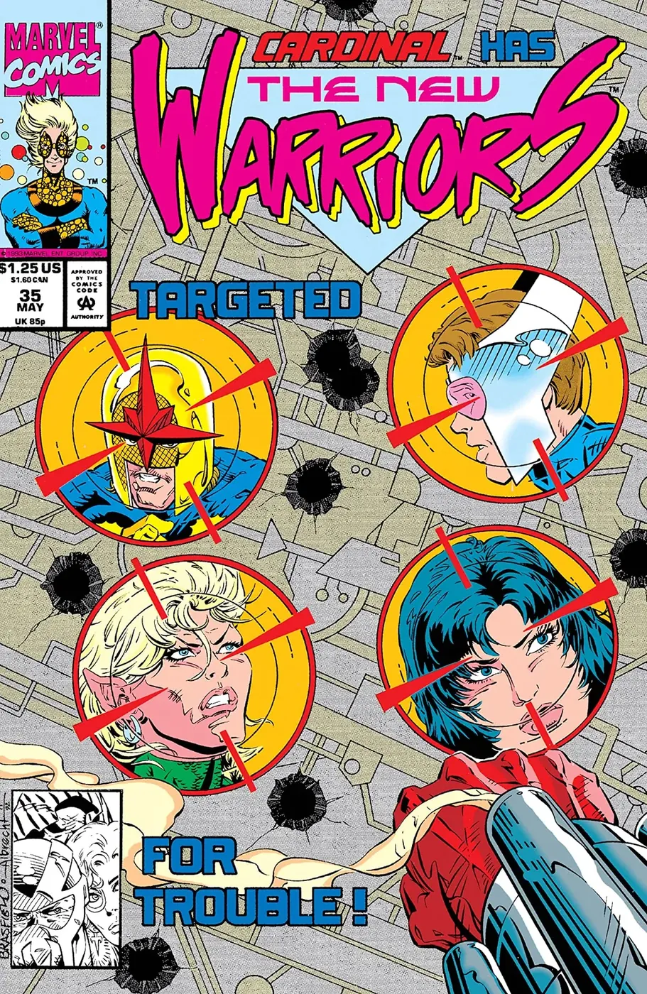 Cover of The New Warriors #35