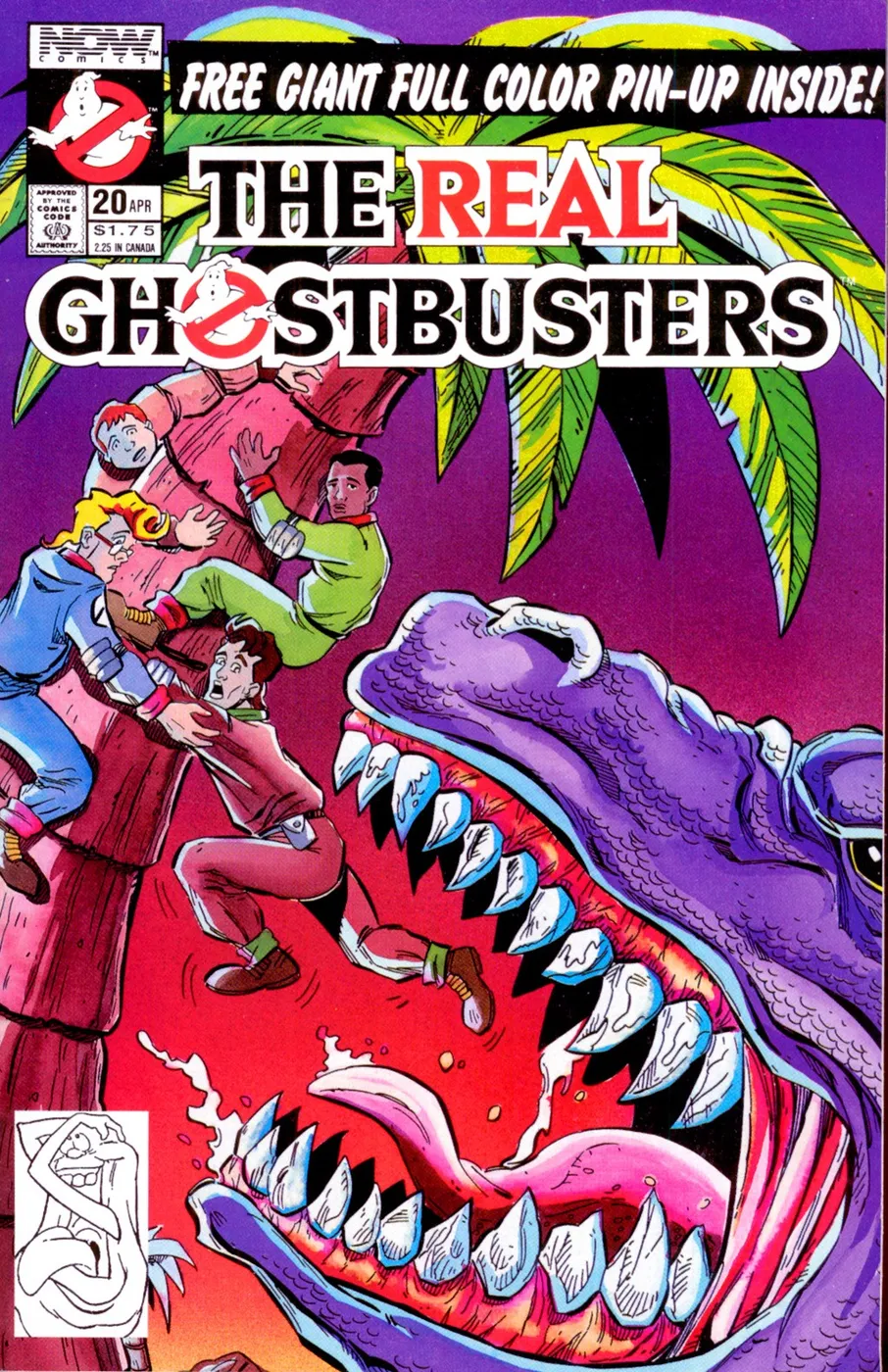 Cover of The Real Ghostbusters #20