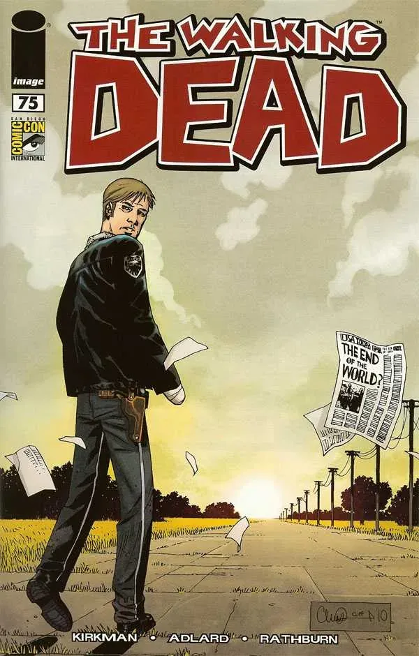 Cover of The Walking Dead #75