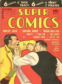 Cover of Super Comics #10