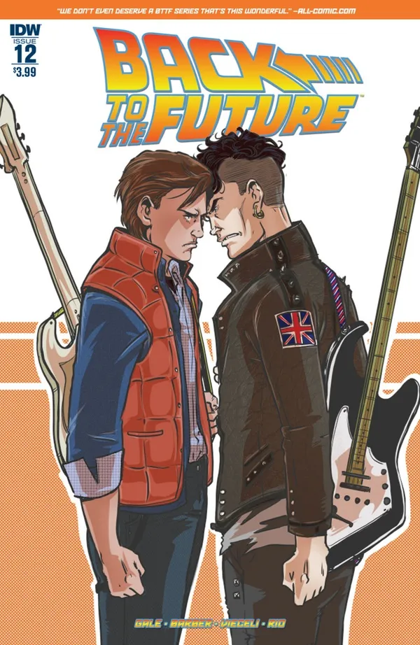Cover of Back to the Future #12
