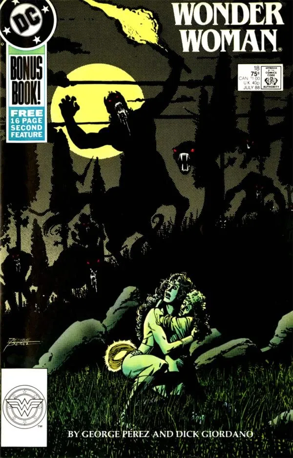 Cover of Wonder Woman #18