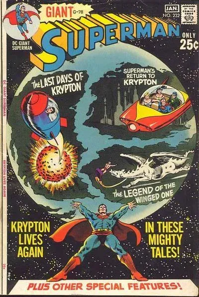 Cover of Superman #232