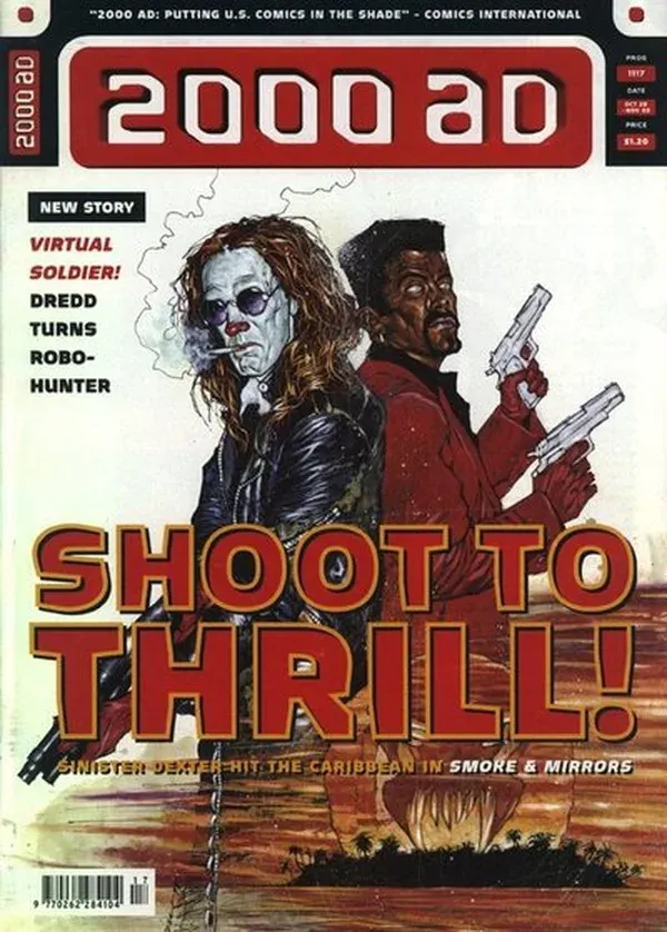 Cover of 2000 AD #1117