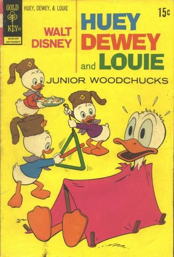 Cover of Walt Disney Huey, Dewey and Louie Junior Woodchucks #16