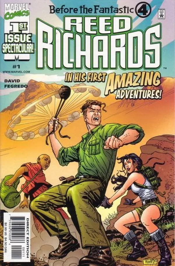 Cover of Before the Fantastic Four: Reed Richards #1