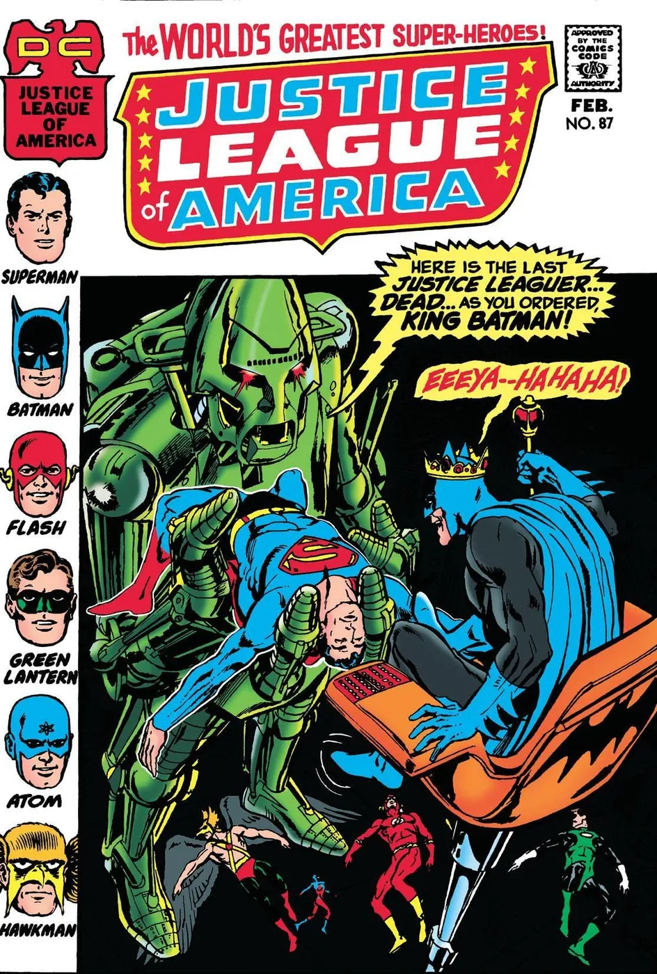 Cover of Justice League of America #87