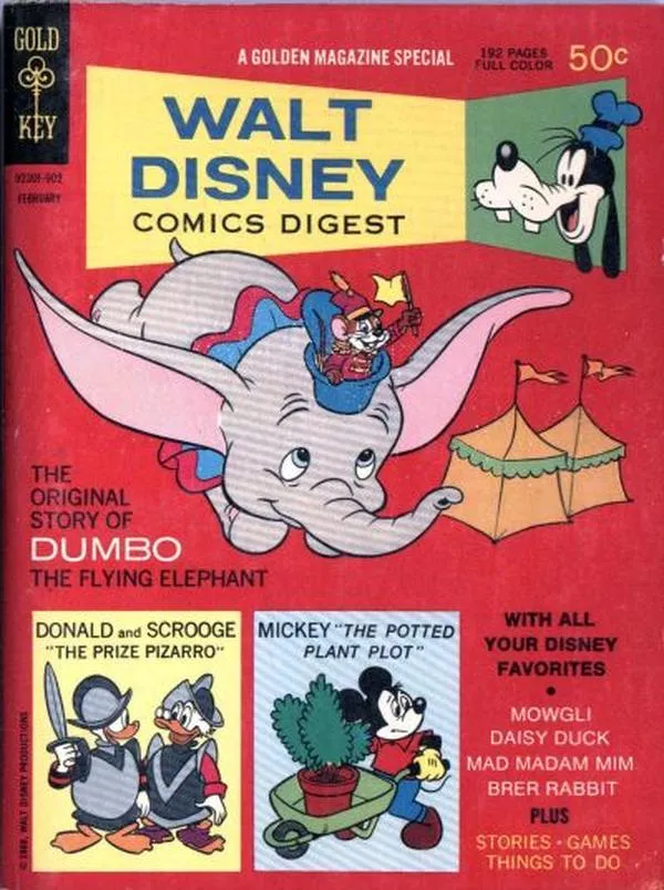 Cover of Walt Disney Comics Digest #1