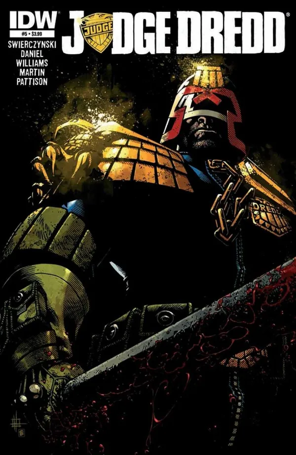 Cover of Judge Dredd #5