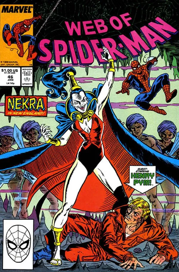 Cover of Web of Spider-Man #46