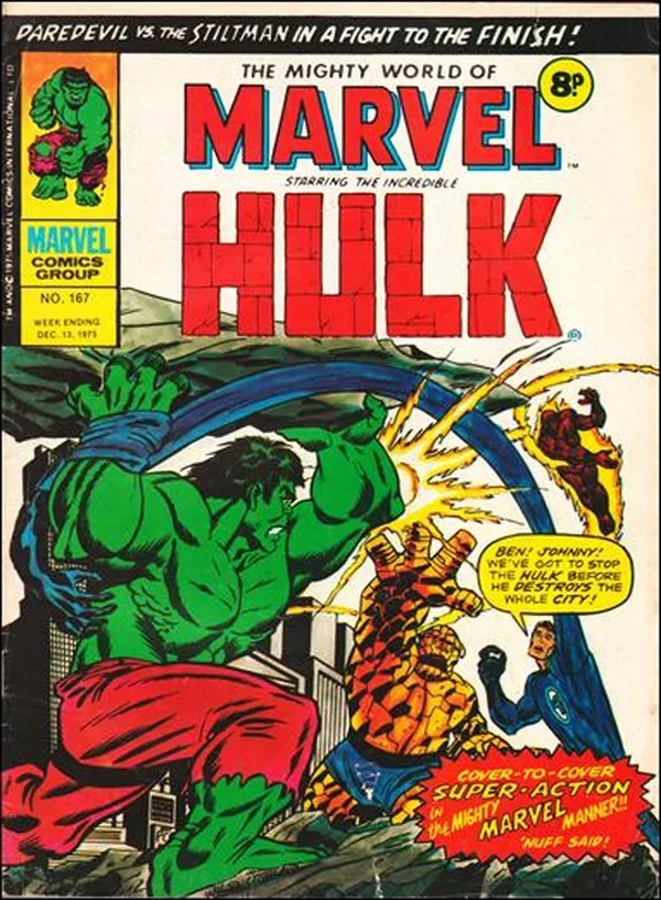 Cover of The Mighty World of Marvel #167