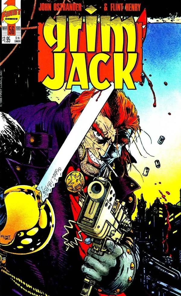 Cover of GrimJack #56