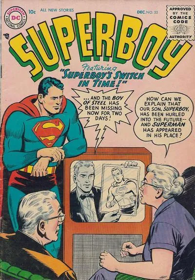 Cover of Superboy #53