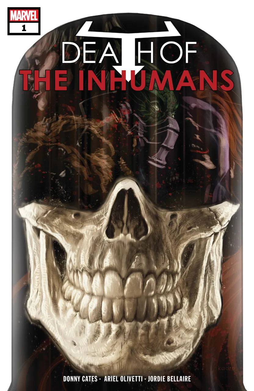 Cover of Death of the Inhumans #1