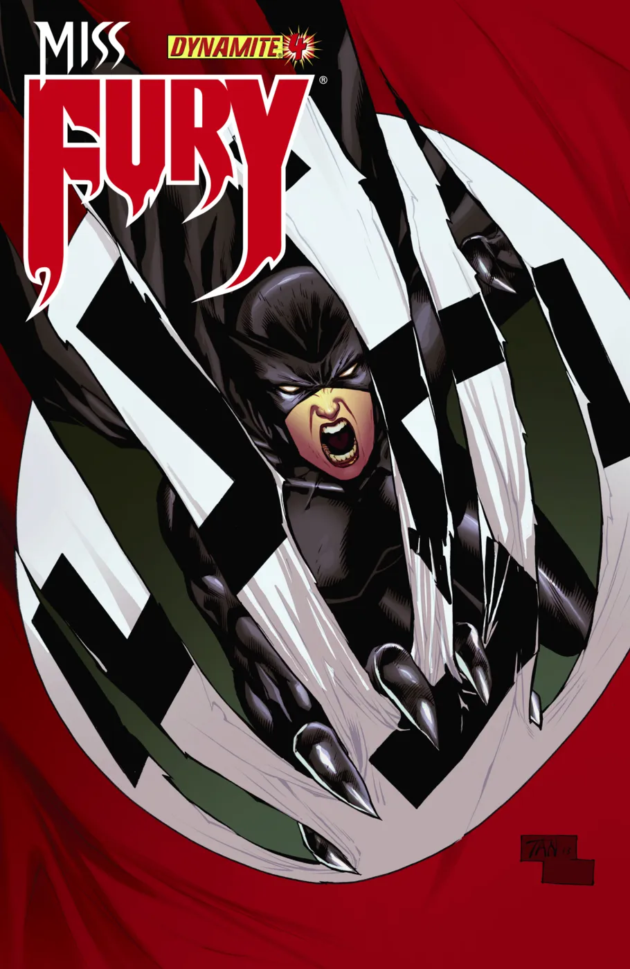 Cover of Miss Fury #4
