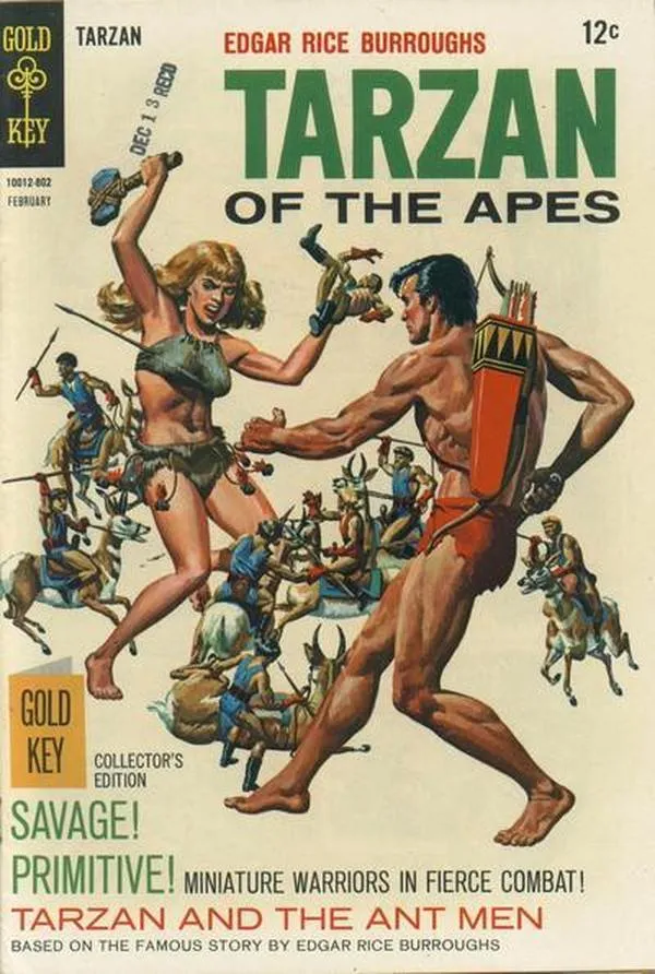 Cover of Edgar Rice Burroughs' Tarzan of the Apes #174