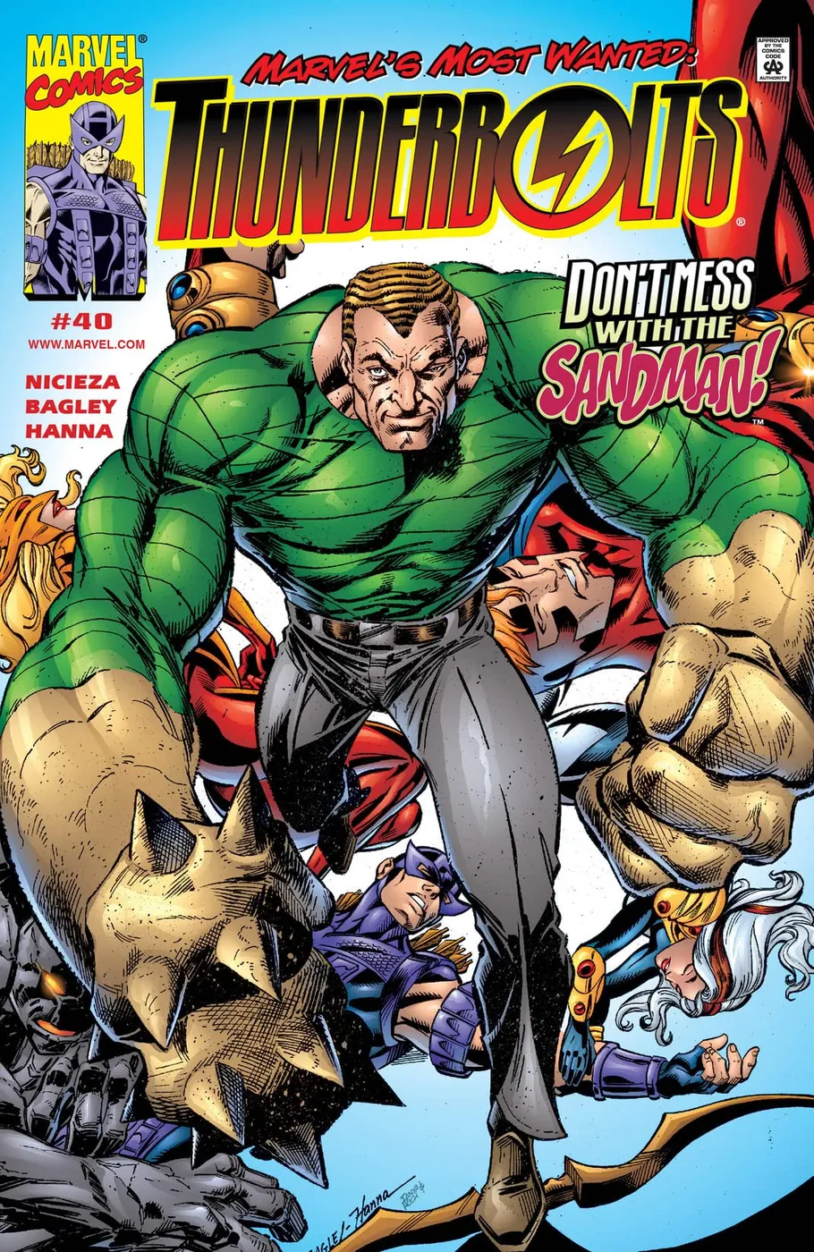 Cover of Thunderbolts #40