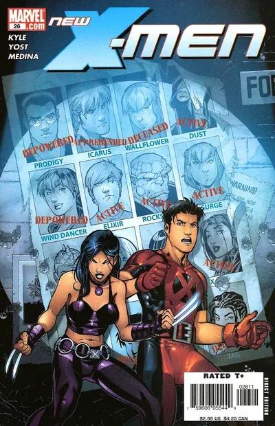 Cover of New X-Men #26