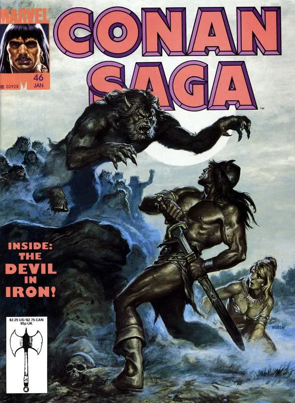 Cover of Conan Saga #46