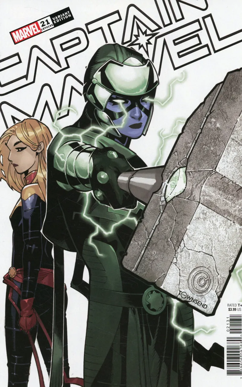 Cover of Captain Marvel #21 (155)