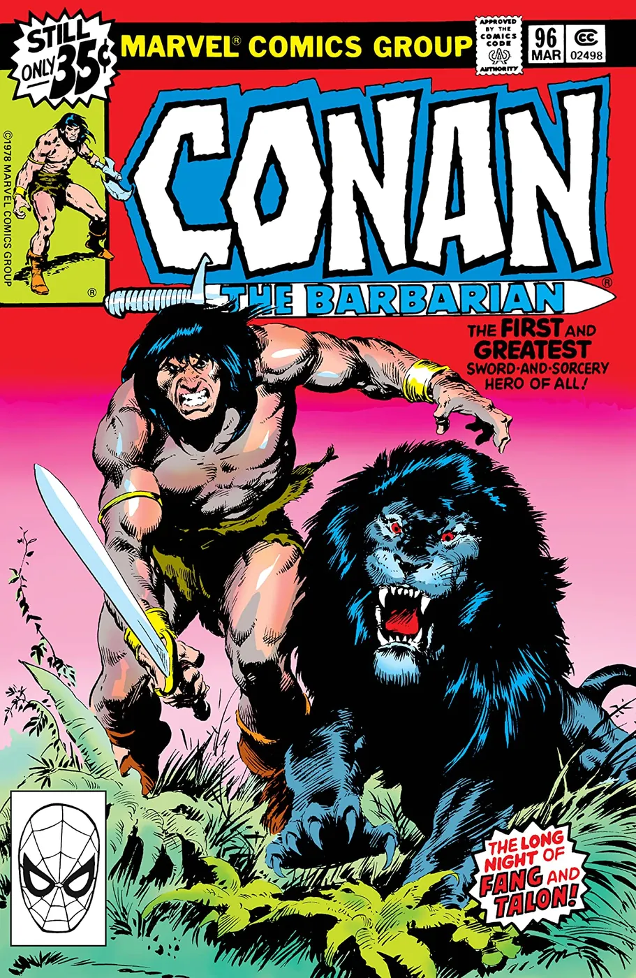 Cover of Conan the Barbarian #96