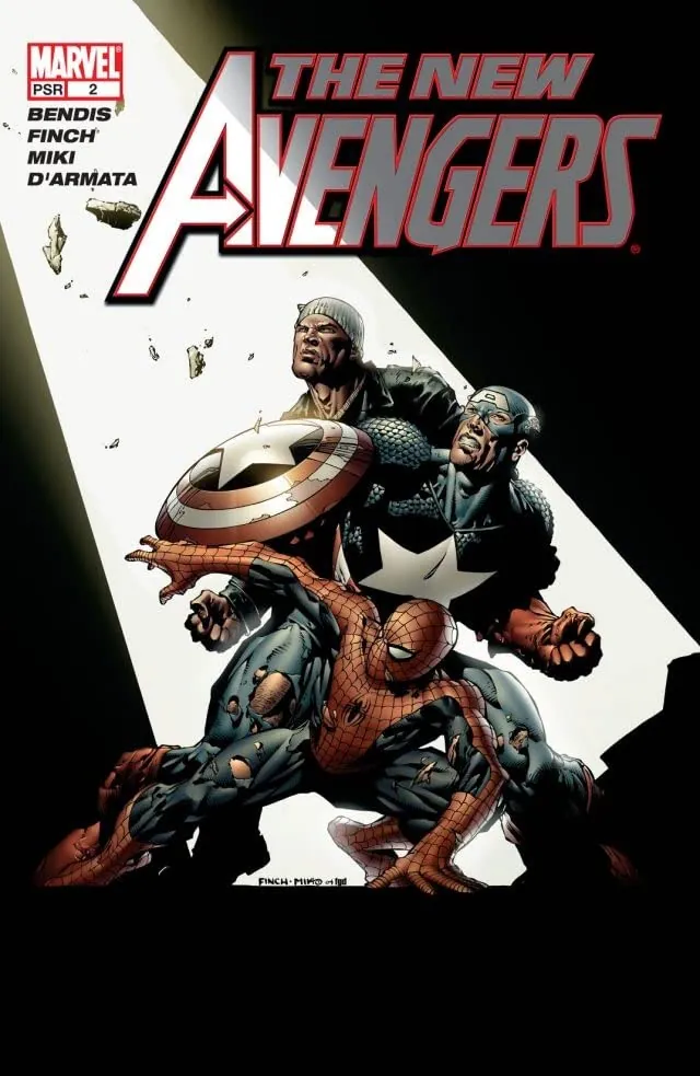 Cover of New Avengers #2