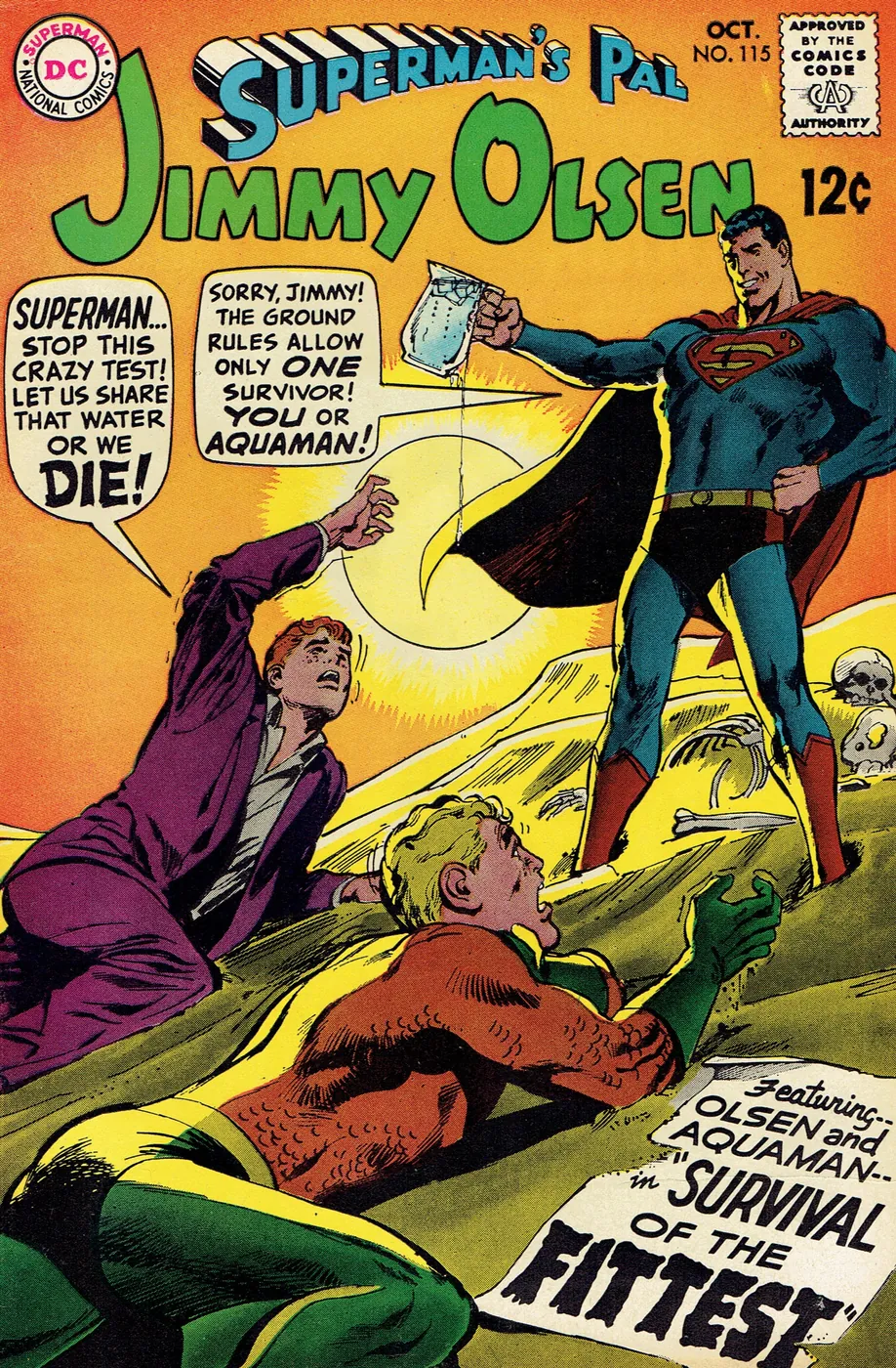 Cover of Superman's Pal, Jimmy Olsen #115