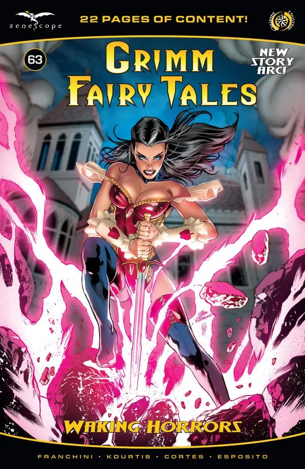 Cover of Grimm Fairy Tales #63