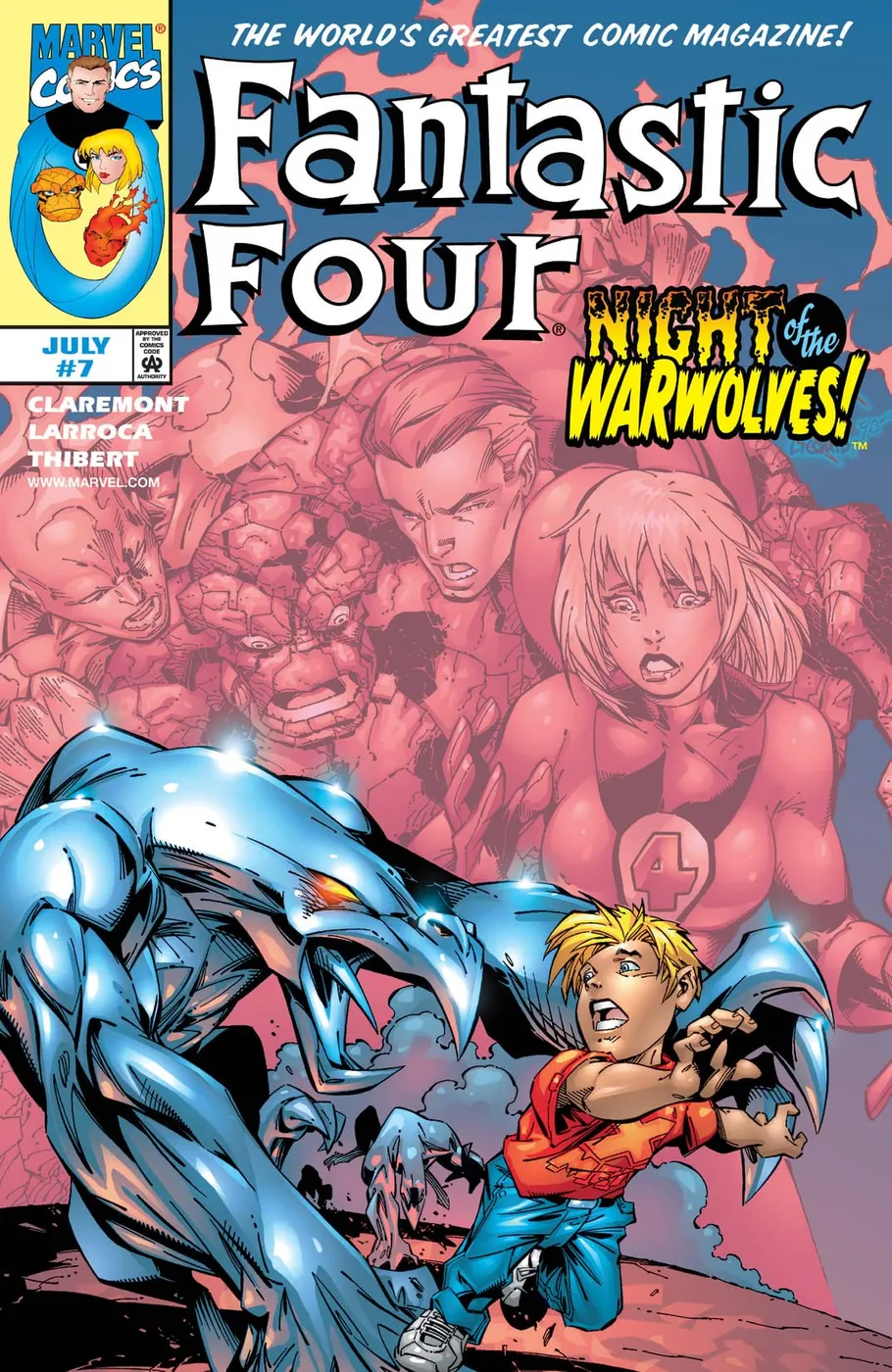 Cover of Fantastic Four #7