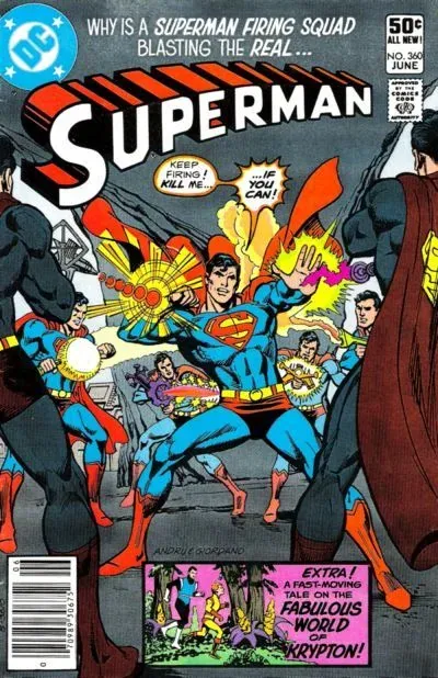 Cover of Superman #360