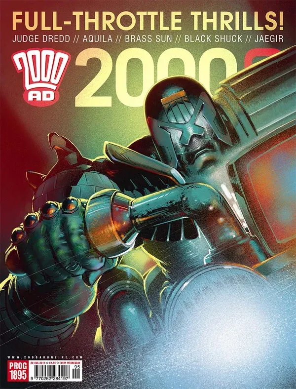 Cover of 2000 AD #1895