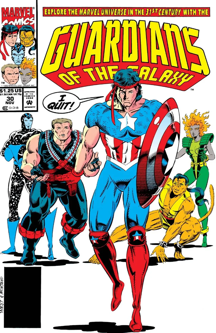Cover of Guardians of the Galaxy #30