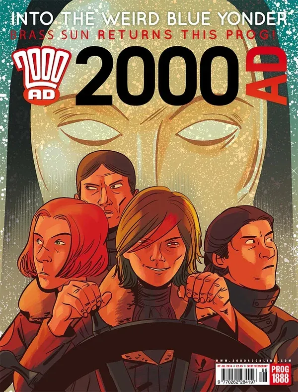 Cover of 2000 AD #1888