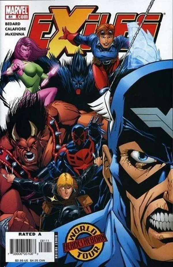 Cover of Exiles #81
