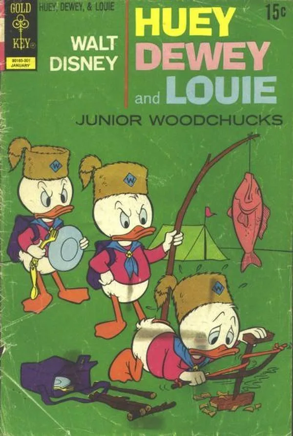 Cover of Walt Disney Huey, Dewey and Louie Junior Woodchucks #18