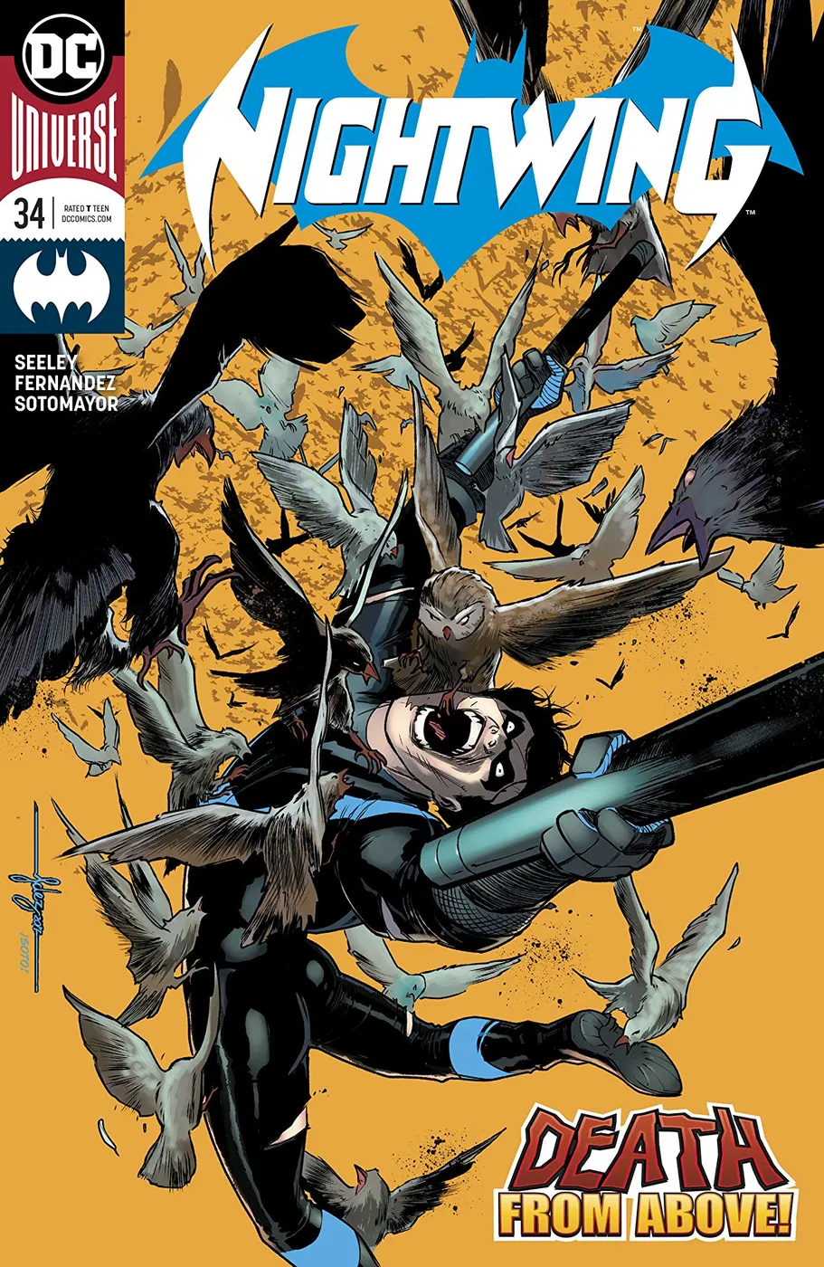 Cover of Nightwing #34
