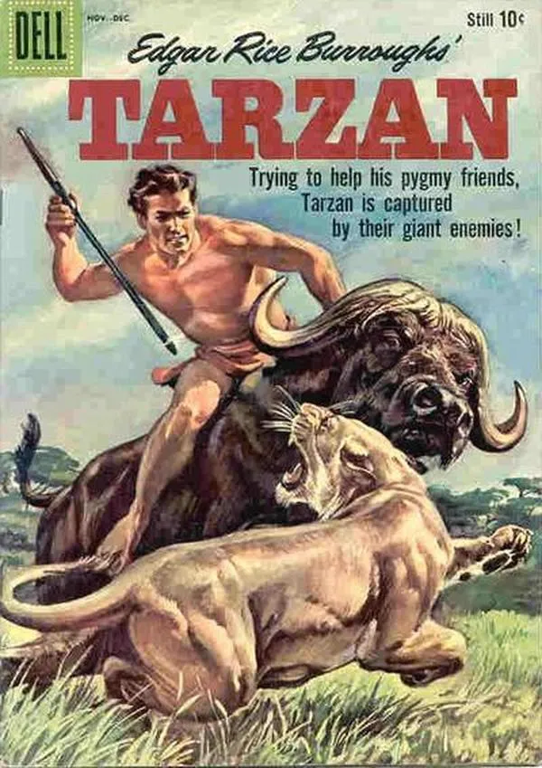 Cover of Edgar Rice Burroughs' Tarzan #115