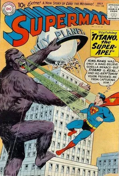 Cover of Superman #138