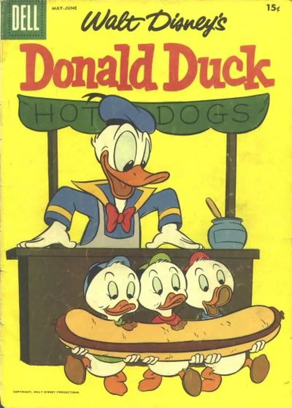 Cover of Walt Disney's Donald Duck #53
