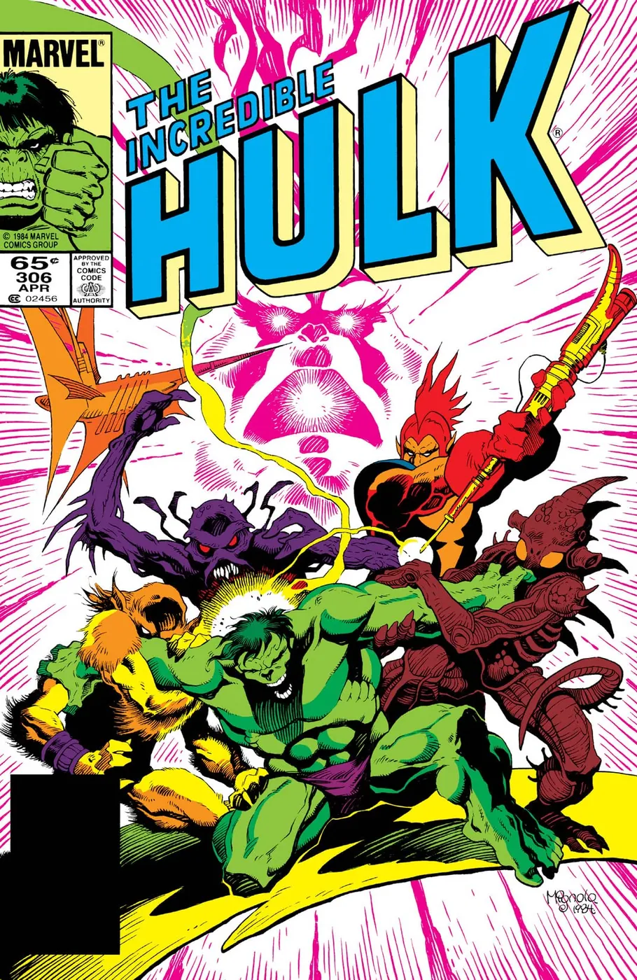 Cover of The Incredible Hulk #306