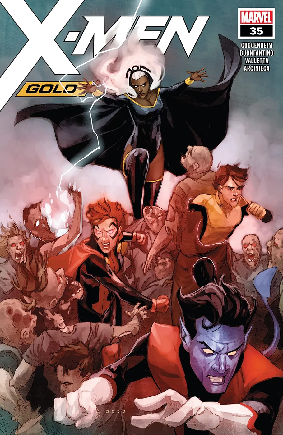 Cover of X-Men: Gold #35