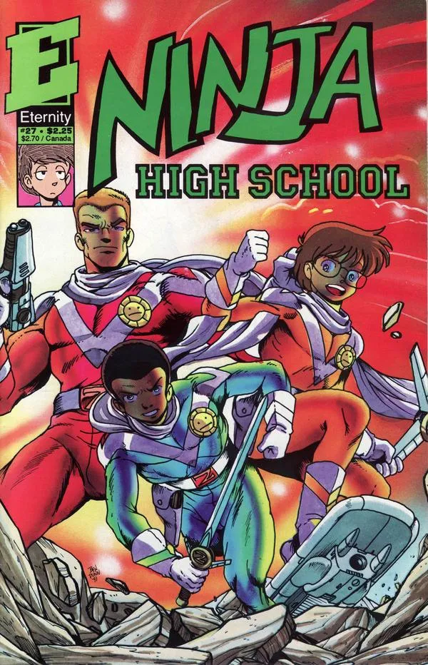 Cover of Ninja High School #27