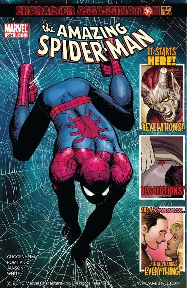 Cover of The Amazing Spider-Man #584