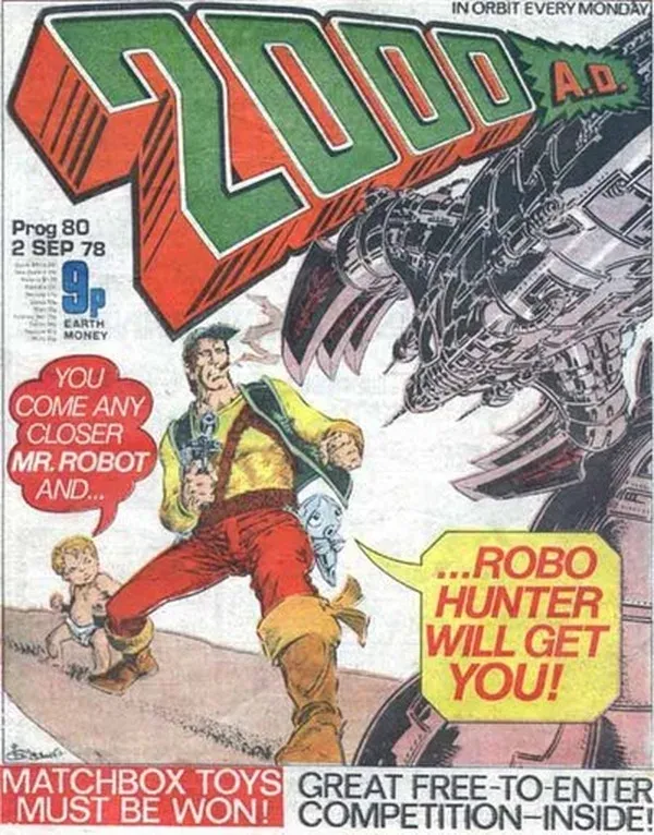 Cover of 2000 AD #80