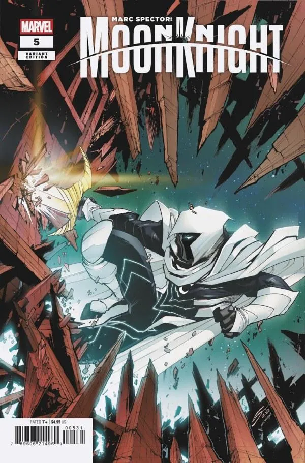 Cover of Marc Spector: Moon Knight #5
