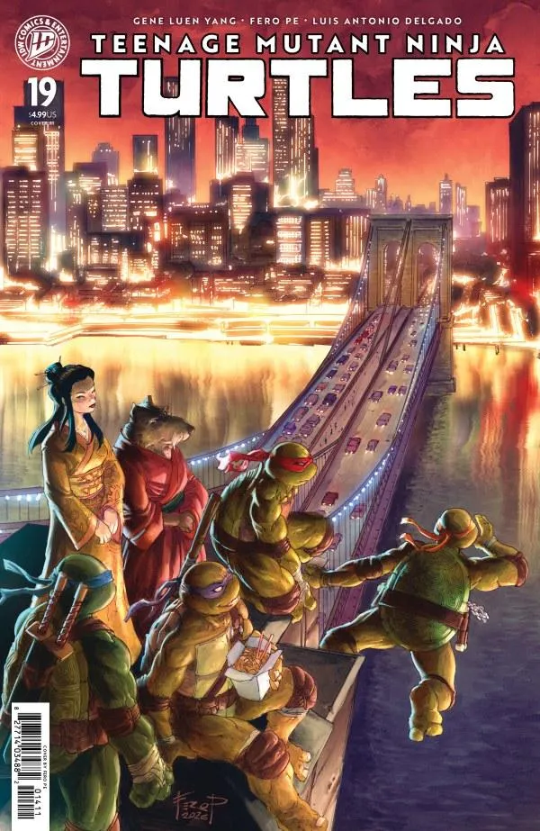 Cover of Teenage Mutant Ninja Turtles #19